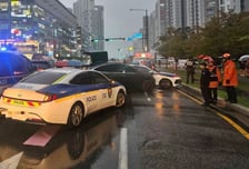 "탕탕!" 도심 울린 총성…강남서 테슬라 훔친 20대 도주극의 결말