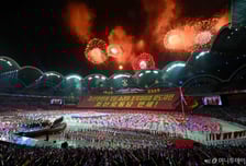 북한 새로운 ICBM '화성-20형' 공개…"최강의 핵전략 무기체계"