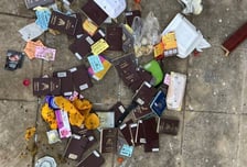 "납치 얼마나 흔하면" 캄보디아 쓰레기통서 '이것'  와르르 쏟아져 '공포'