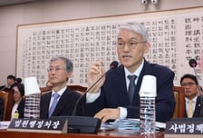 법원행정처장, 국감장서 대법원장 이석 요청…"삼권분립 실현되는 모습 원해"