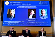 노벨경제학상에 '지속가능 성장 규명' 3인