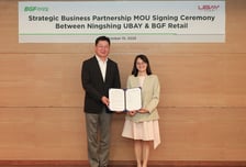 미국이어 중국 시장까지 공략하는 CU…PB상품 수출 협약