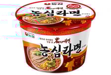 "한우와 우리쌀의 깊은 맛을 컵라면으로 즐긴다"...'농심라면 큰사발면' 출시