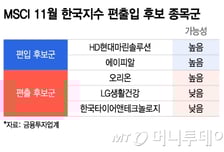 "패시브 자금 3000억 들어올 것"…MSCI 지수 탑승 유력 두 곳은?