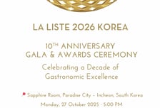 글로벌 미식 전문가 파라다이스로 모인다...'라 리스트 2026' 개최