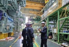 창원특례시 한화엔진 생산라인 신·증설 현장 방문 소통