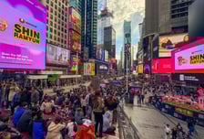 농심, 뉴욕 타임스퀘어에서 '케데헌' 협업 캠페인 성료