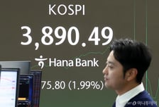 "50만닉스 대박! 일단 팔자" 개미 차익실현…코스피 강보합권