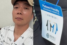 "배에 30㎝ 육종암"…김재욱, 여동생 세 번째 수술에 눈물 심경