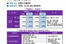 안양시, 다음달부터 마을버스 요금 '일반 1650원'으로 인상