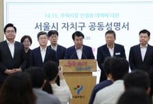 野소속 구청장들 "토허제, 재산권 침해"