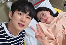 '쌍둥이 출산' 임라라, 중환자실 입원…"출혈 심해, 기도밖에 못해"