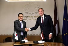 유진투자증권, 라트비아 경제부와 인프라·방산 개발 '맞손'