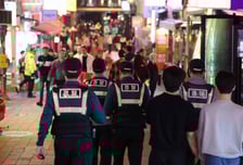 경찰, 핼러윈 기간 맞아 주요 도로에서 '차량 통제' 실시