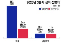 "역대급 실적 보인다" 삼성·SK, 나란히 '12조 클럽'에?…"내년도 훈풍"