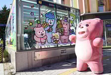 롯데홈쇼핑, 선유도역 '벨리곰'으로 새단장… 도심 속 포토존 조성