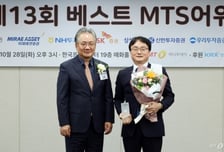 [사진]우리투자증권 '베스트 MTS어워드' 디자인 부문 우수상