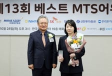 [사진]대신증권 '베스트 MTS어워드' 혁신서비스 우수상