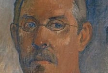 고갱, '안경 쓴 자화상' 100년 위작 논란 끝…"진품 맞다"