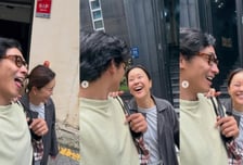 백지영, 9세 연하 남편 정석원과 빵터진 웃음...부부애 과시