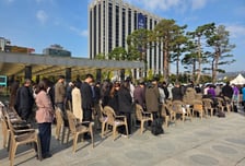 10시29분, 1분간 울려퍼진 사이렌…"이태원 참사 진실 밝혀지길"