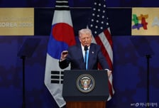 [속보]트럼프 "한미 특수관계 파트너…낙후된 美 조선업 협력"