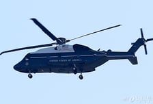 [속보]美 대통령 전용헬기 '마린원' 경주 출발…부산서 미중 정상 만난다