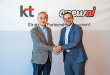 KT, 美 크루AI 전략적 파트너십…"멀티 AI 에이전트 韓 확산"
