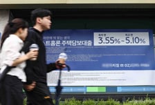 은행권 주담대 금리 3.96% 보합…신용대출·전세대출 금리는 ↓