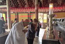 게오르기에바 IMF 총재 경주서 문화순방...이철우 경북도지사 환대