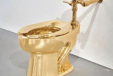 142억 짜리 순금 변기 '아메리카' 경매 나온다…주인은?