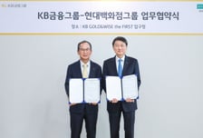 현대백화점-KB금융그룹, 유통·금융 시너지 극대화 협력