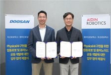 '제어시스템+센서' 두산로보·에이딘로보, 휴머노이드 개발 맞손