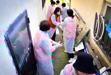 부산교육청 봉사회 조손가정 연탄나눔 추진