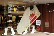 예술과 접목한 K스니커즈 브랜드 '세븐에잇언더', 日 진출 본격화