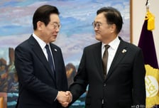 이재명 대통령, 우원식 의장 만나 "위기는 기회···힘 모아달라"
