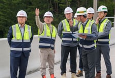 HDC현대산업개발,  정경구 대표 등 경영진 현장 안전 점검 진행