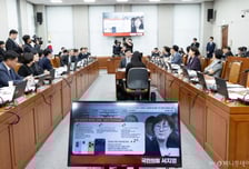 "오전 국감 출석한다"는 김현지 부속실장, 오히려 막아선 국힘…왜?