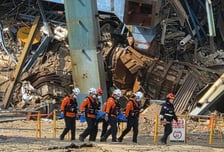 경찰, '울산 화력발전소 붕괴' 수사전담팀 구성…업무상 과실 집중 조사