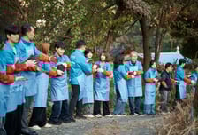 우리금융, 에너지 취약 580가구에 사랑의 연탄 11만6000장 지원