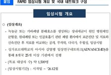 국립감염병연구소, 항생제 내성 대응 위한 국제 공동 임상시험 착수