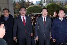 '대장동 항소 포기'에 대검 몰려간 국민의힘 "몸통 이 대통령 탄핵해야"