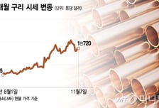 구리 가격, 17개월 만에 역대 최고…전선업계 '특수' 이어진다