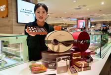 롯데百, 프랑스 수제 초콜릿 브랜드 '라 메종 뒤 쇼콜라' 오픈