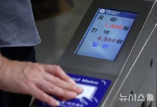 '전장연 탑승시위'…지하철 4호선 한성대입구역 하행선 무정차 통과