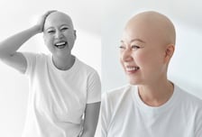 '유방암' 박미선, 삭발 사진 공개…"완쾌는 없어, 죽을 것 같았다"