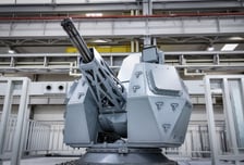 '분당 4000발'…현대위아, 해상용 근접방어무기 함포체계 첫 출고