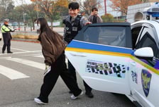 "시험 어쩌나" 교통사고로 발 묶인 수험생 '발동동'…순찰차 출동했다