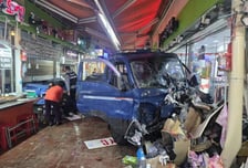 부천 제일시장에 화물차 '돌진'…2명 심정지·5명 중상