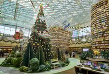 '트리 명소' 스타필드 코엑스몰 별마당 도서관...올해는 종이로 꾸민다